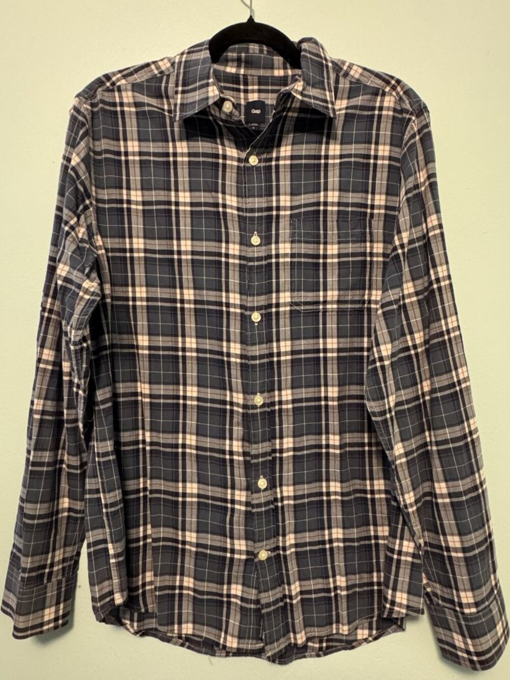 Vintage GAP Plaid Button-Down Shirt | Size M - CL0450